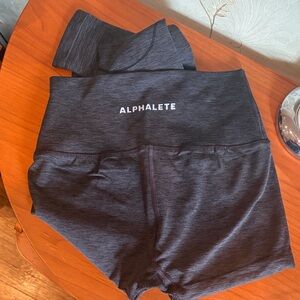 Alphalete Women's Charcoal Athletic leggings